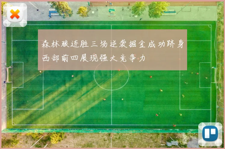 森林狼连胜三场逆袭掘金成功跻身西部前四展现强大竞争力