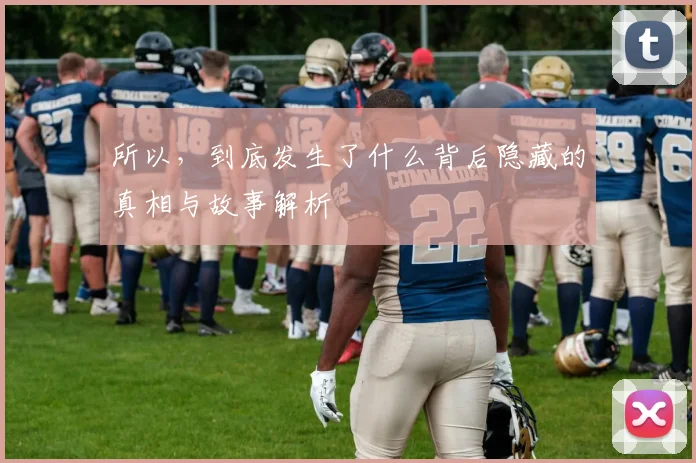 所以，到底发生了什么背后隐藏的真相与故事解析